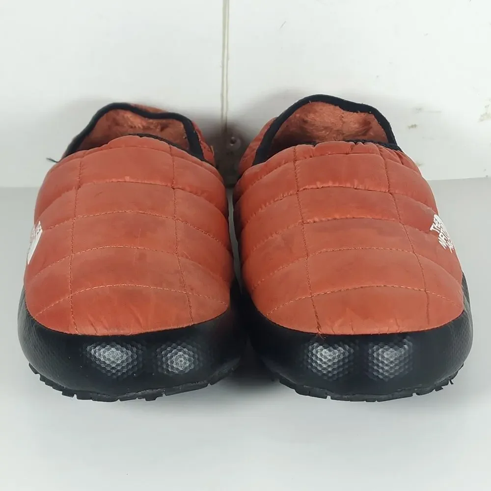 The North Face ThermoBall Traction V Men’s US8 Orangr Lined Mules Slippers Shoes